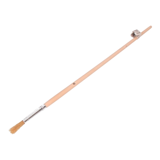 12 Pinceau Bout Rond N°8 4,5mm Edm.