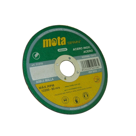 10 Disque À Tronçonner Inox Ø115x1.6x22.23mm D1116 Mota