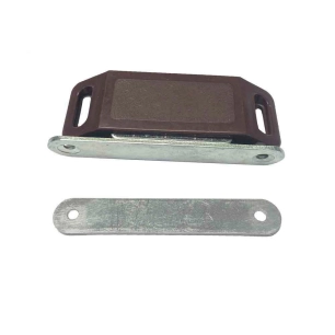 Loquet Fermeture Magnétique Marron (DEUX Pièces) 75x18mm