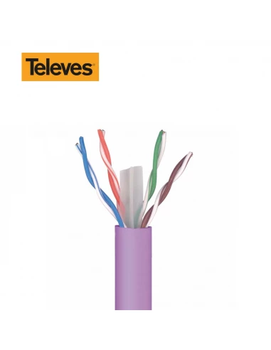 305 Câble De Données Dk6000 U/Utp Cat.6 Eca Lsfh Haute Vitesse 1gbps Euro/Mts