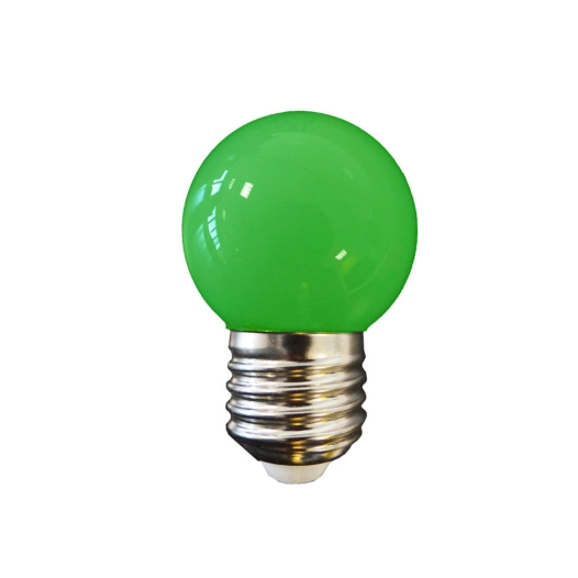 Ampoule Sphérique Led E27 1.5w 80lm Lumière Vert Ø4.3x7cm Edm