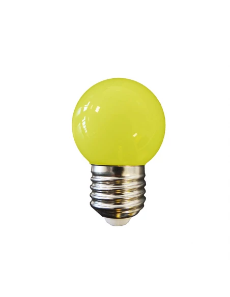 Ampoule Sphérique Led E27 1.5w 80lm Lumière Jaune Ø4.3x7cm Edm