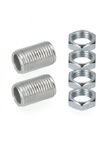 5 Tige Filetée 20mm Avec Écrou Sous Emballage (2 Tiges Et 4 Écrous)