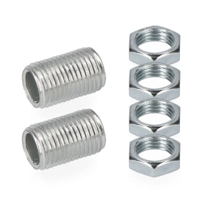 5 Tige Filetée 20mm Avec Écrou Sous Emballage (2 Tiges Et 4 Écrous)