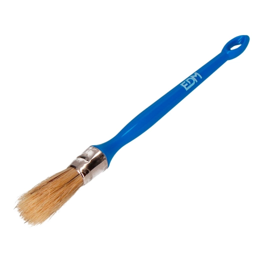 12 Brosse Ronde N°6. Ø 6mm Spécial Pour Tous Les Types De Peintures Et Vernis. Edm