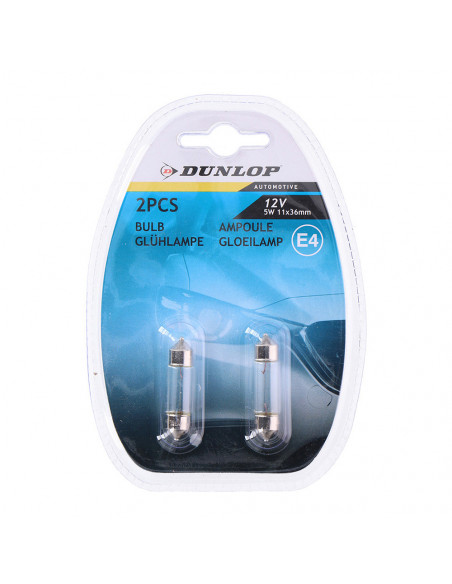 Ampoule 12v 5w 1,1x3,6cm Dunlop