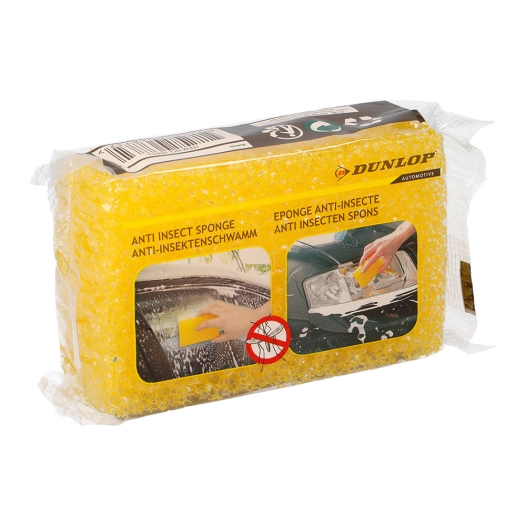4 Eponge Anti-Insectes Jaune Dunlop