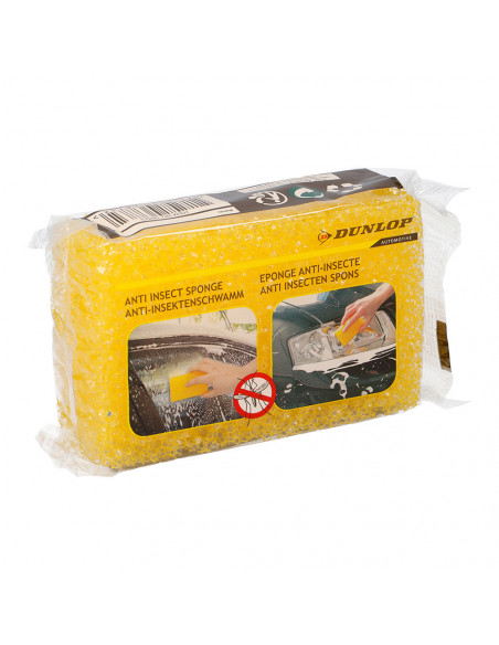 4 Eponge Anti-Insectes Jaune Dunlop