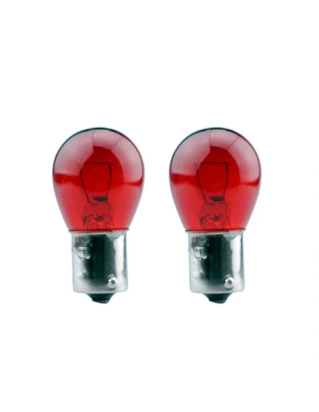 Set De 2 Ampoules Voiture 12v 21w Bau 15 S Amber