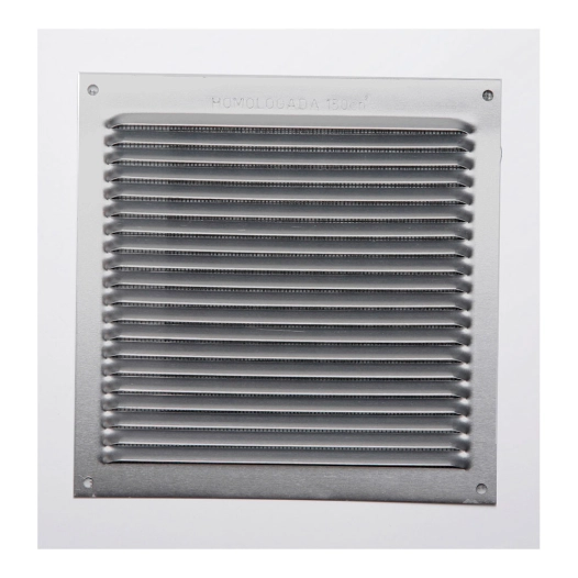 Grille Sans Bord Aluminium 0.6 Couleur Naturelle 170x170mm
