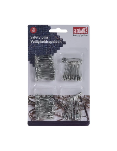 6 Broche Metallique 120 Unitées