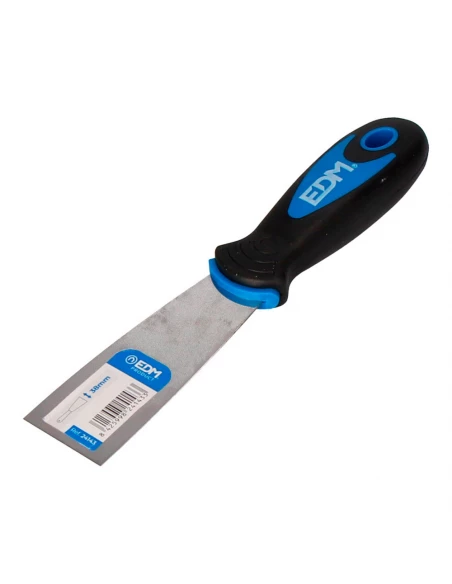 Spatule Professionnelle Manche En Caoutchouc 40mm Edm.