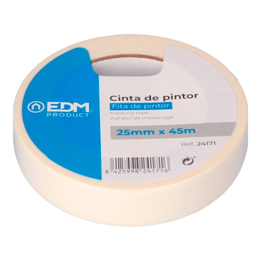 6 Bande Masquante Peinture 25mmx45m Edm