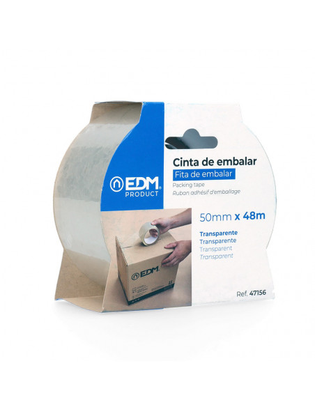 Adhésif Emballage EDM 48μ Adhérence forte pour emballages sécurisés - EDM