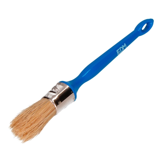 Brosse Ronde N°12 Ø 12mm Spécial Pour Tous Les Types De Peintures Et Vernis. Edm.