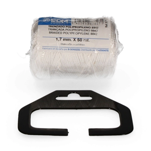 Bobine De Polypropylène Tressé 8842 50mts - Blanc. Edm