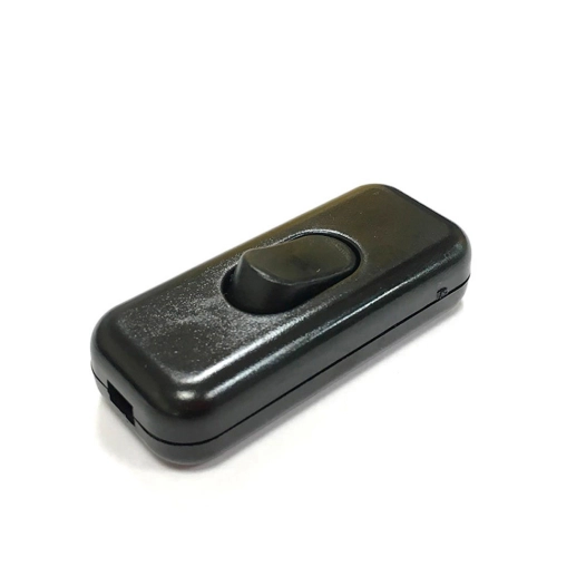 5 Interrupteur De Passage Noir Edm Emballée