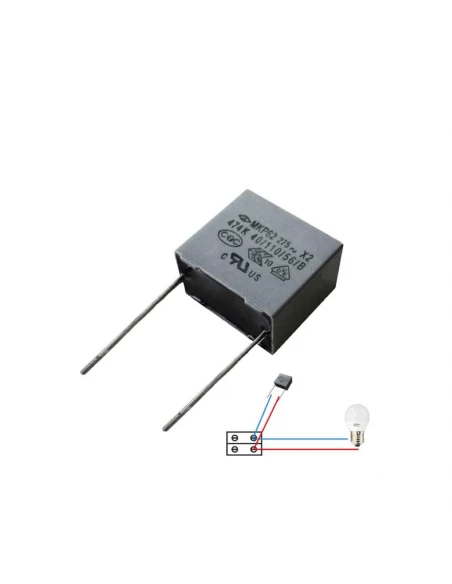 Pack 5 Condensateur Pour Ampoule Led Edm