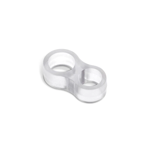 Retenue De Porte Pour Poignée, Plastique Transparent Mod. 8