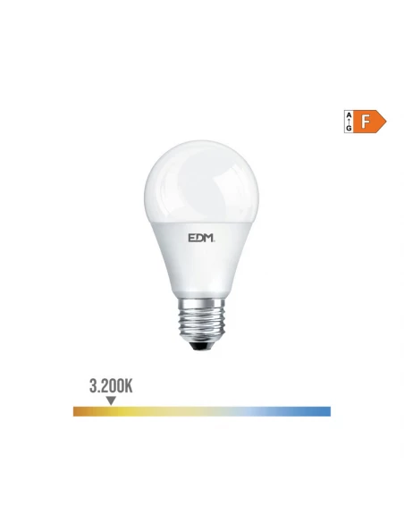 Ampoule Led Standard E27 10w 810lm 3200k Lumière Chaud Ø5,9x11cm Edm