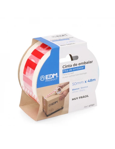 6 Adhésif D'emballage En Espagnol 48 Micron 50mx50mm Edm