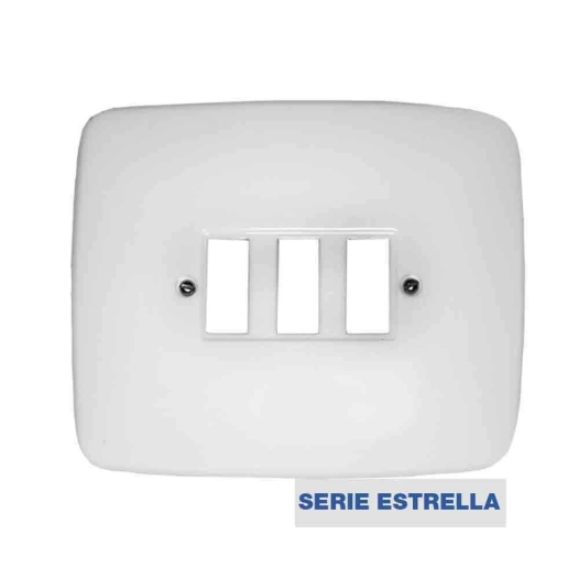 5 Plaque D'interrupteur 3 Postes ESTRELLA Solera 422