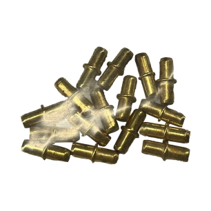 Pack 16 Unités Support Étagère Rond En Fer Nº 5 Laiton Edm