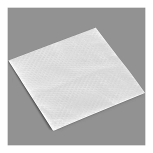 12 Sac 80 Serviette De Table 1 Couche Blanc 30x30cm Papier