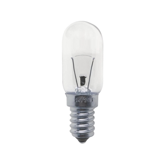 Ampoule Incandescente Tubulaire Claire E14 25w 24v