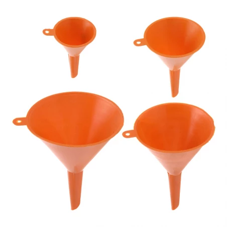 5 Set Entonnoirs 4 Pcs Orange