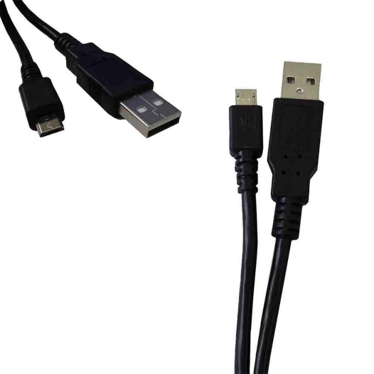 Câble Connecteur De Usb À Micro Usb 1,8m Compatible Avec Samsung. Sony, Huawei, Lg