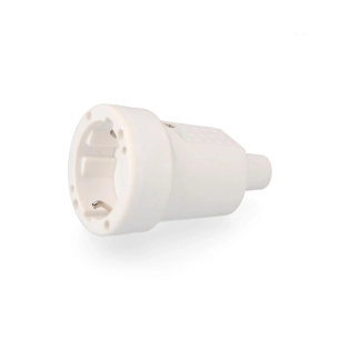 Prise Aérienne Pvc Blanc 10/16a 250v T/Tl Ip44 4,8mm Sous Emballage Edm