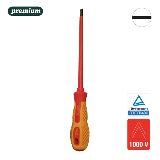 Tournevis Isolé Droit 3x100mm Dir3 Mota