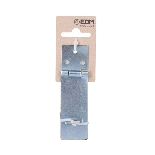 6 Porte Cadenas 75 Mm Zinc En Carton A Suspendre Edm