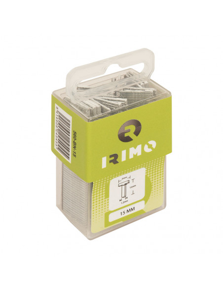 4 Agrafes À Clous 15mm, 1000 Unités 560-Bn-15 Irimo