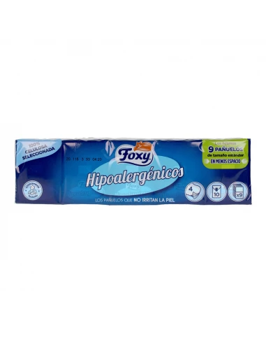 12 Pack Écharpe Foxy Hypoallergénique Pack 10udpack Écharpe Foxy Hypoallergénique Pack 10ud