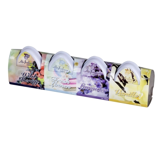Pack 4 Parfumeurs D'ambiance 50gr Grafrances Assorties