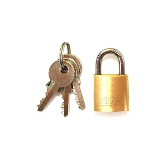 3 Cadenas Laiton Arc Normale 25x15mm - Edm