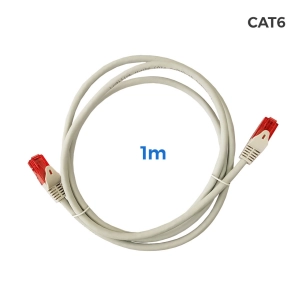 Câble Utp Catégorie 6 Rj45 Cuivre Lshz Gris 1m