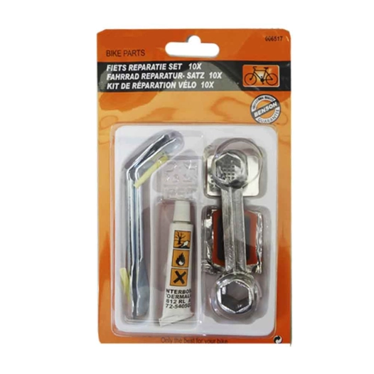 Kit Basique Réparation Rous Vélo 10 Outils