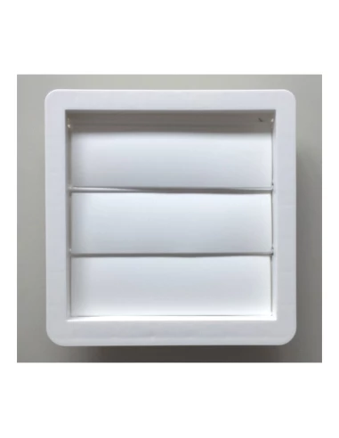 Grille De Ventilation Pvc Tubo Ø10 O 5.5x11cm Avec Plaques Mobiles