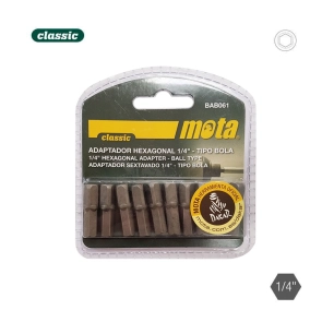 Adaptateur Hexagonale 25mm 1-4 10unit. Bab061 Mota