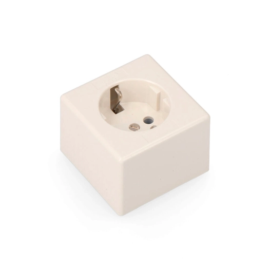 5 Prise De Surface Carrée Avec Terre Sous Emballage 16a 4-4,8mm Solera