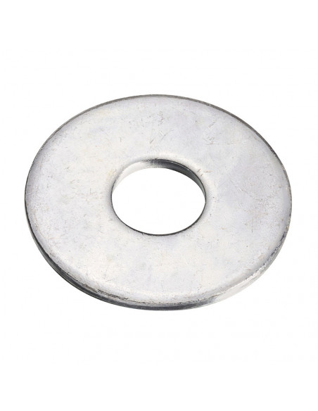 Boîte L 100 Unités. Rondelle Plate Large Zinc 5.3x15mm Fadix