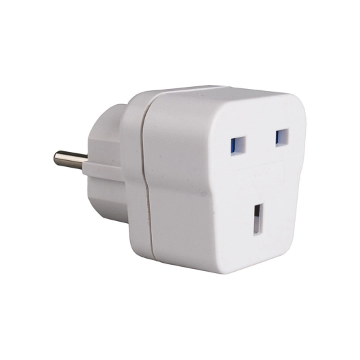 Adaptateur Anglais Avec T/Tl (VOYAGE En Espagne) 13a 4.8mm Blanc Av1 Solera