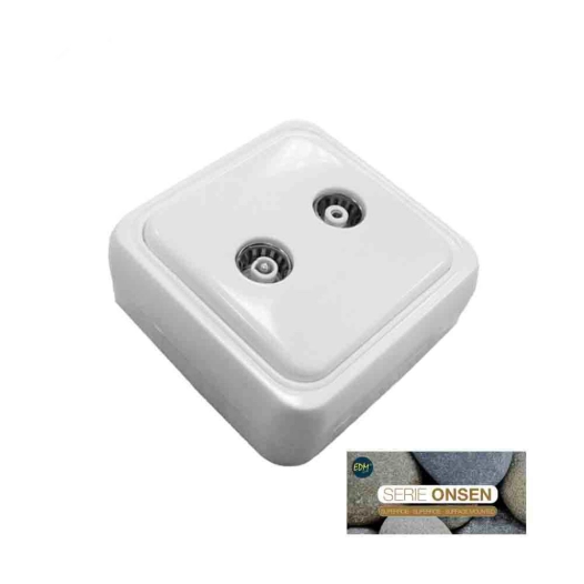 Prise Téléphonique Et Radio Surface ''SERIE Onsen'' (SAC Blister)