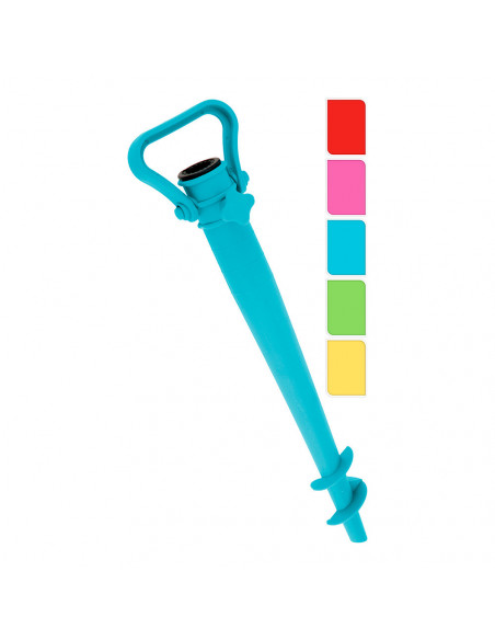 Piquet Plastique Pour Parsol 41cm Couleurs Assorties