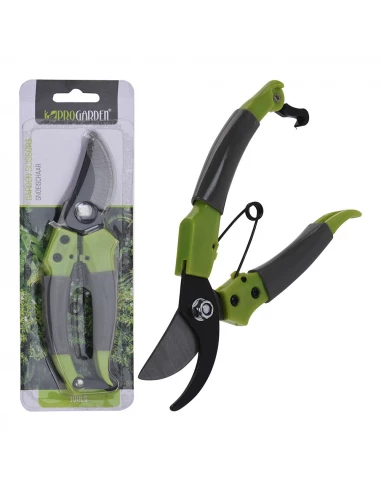 Sécateur Progarden Avec Manche Vert/Noir Lame 185mm