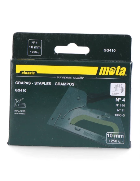 Agrafes Numéro 4 De 10mm 1000 Unit. Gg410 Mota