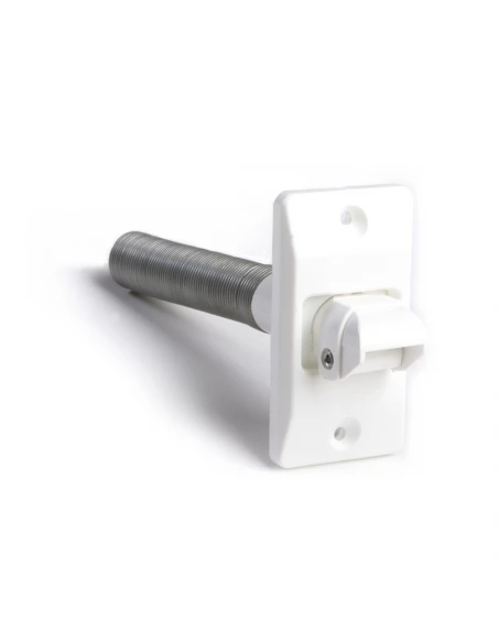 4 Poulie 9108 Nylon Orientable Blanc (BLISTER) Cambesa